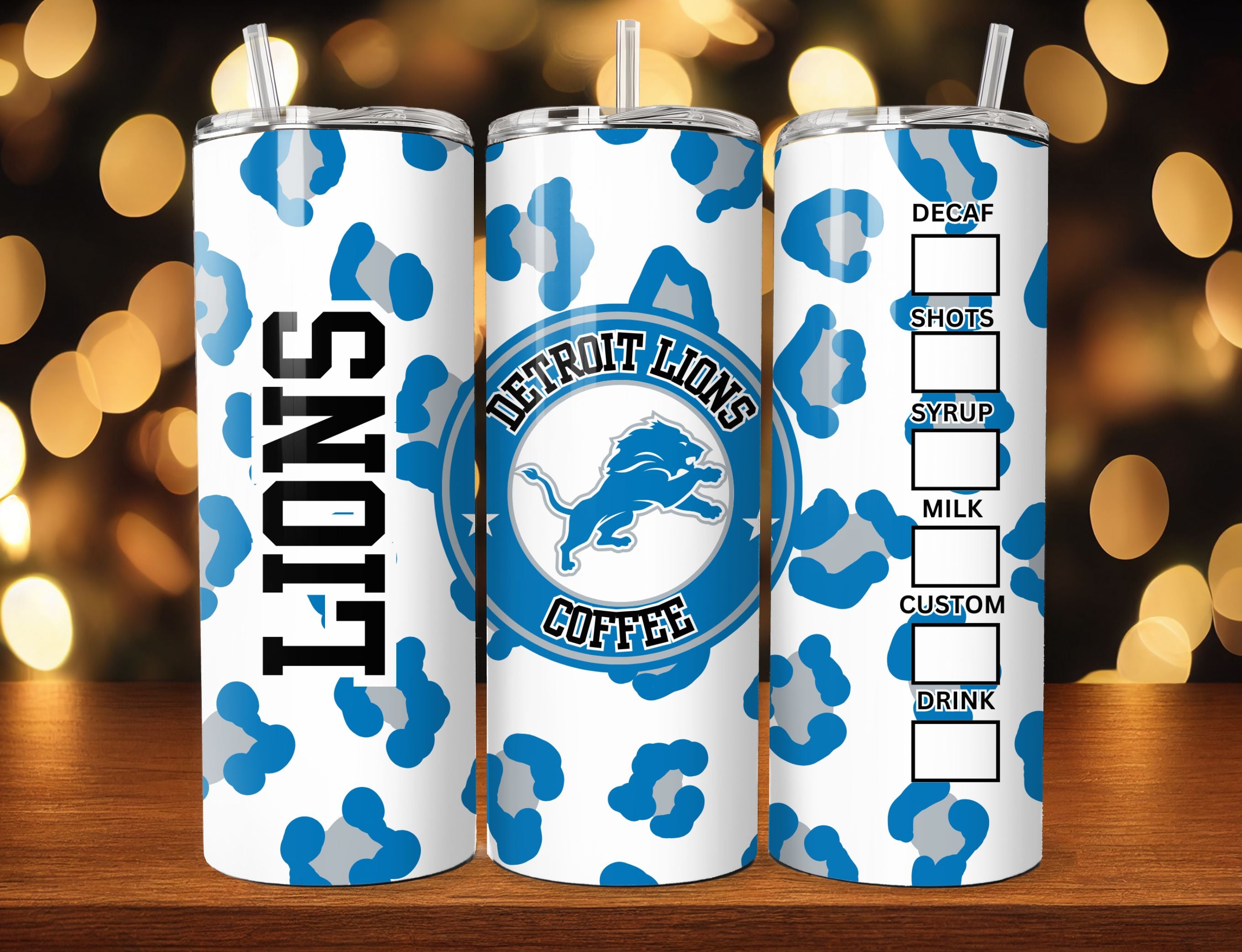 NFL Cheetah Pattern 20oz Tumbler