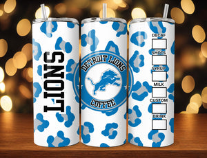 NFL Cheetah Pattern 20oz Tumbler