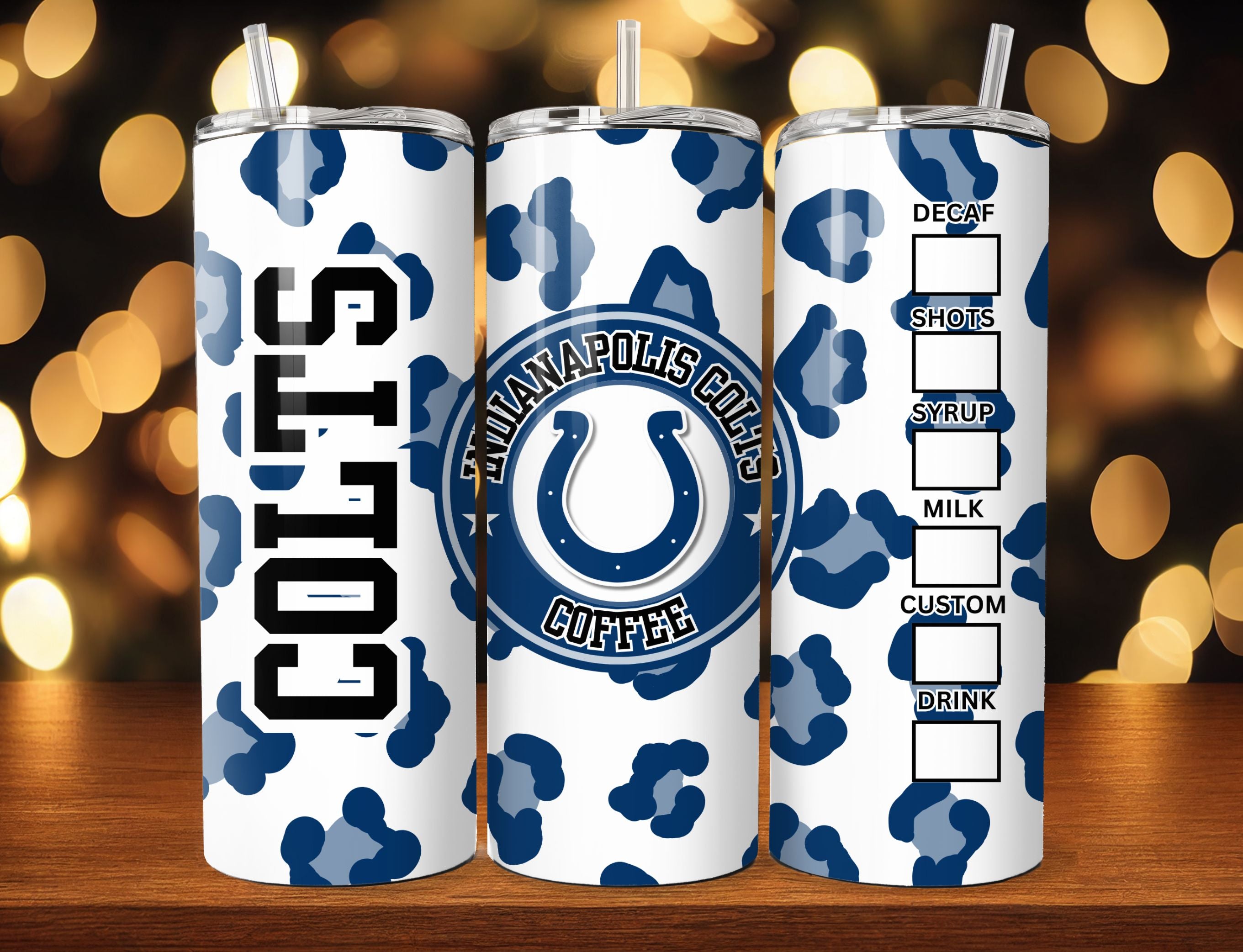 NFL Cheetah Pattern 20oz Tumbler