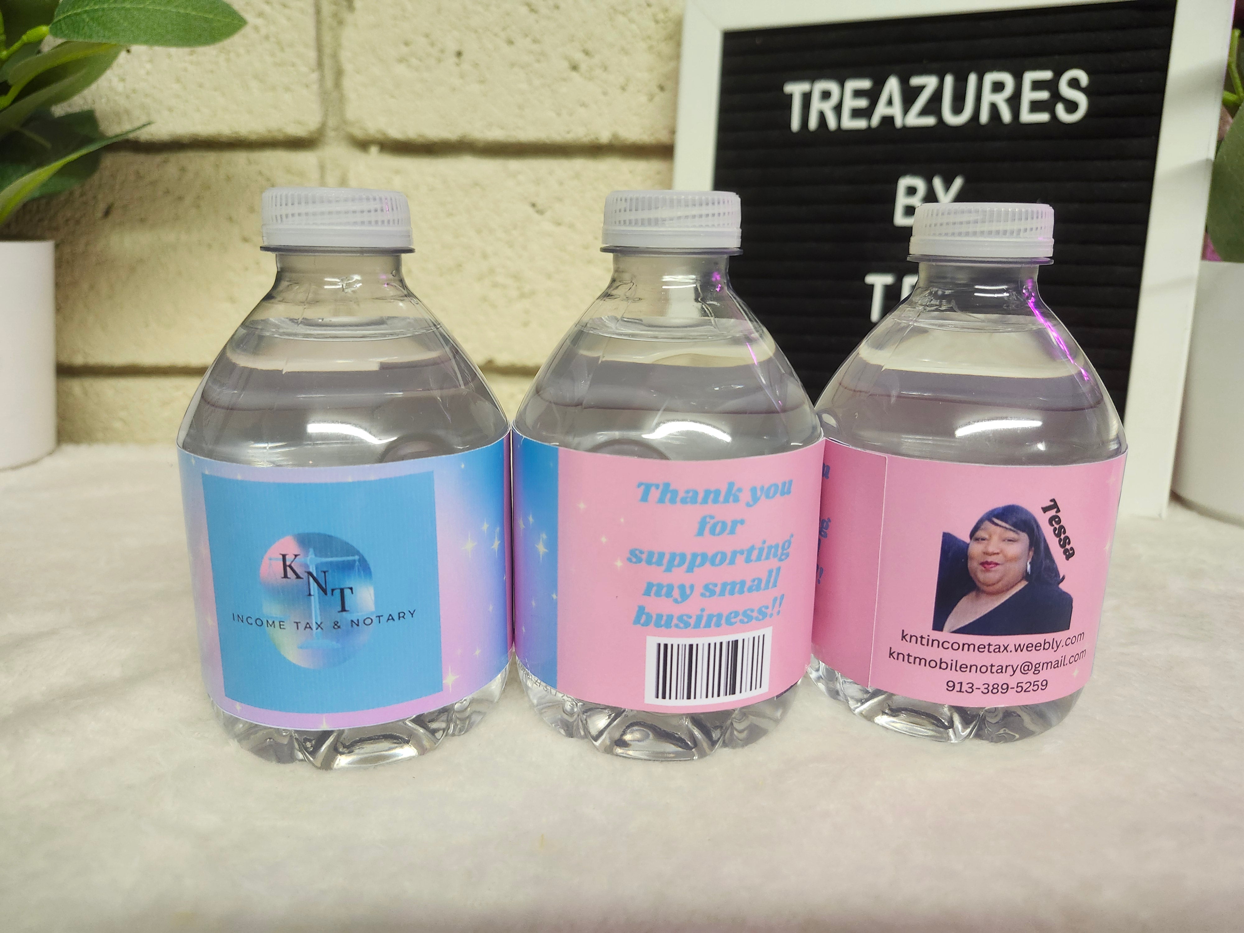 Custom Water Bottles Party Favor