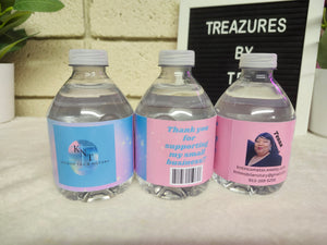 Custom Water Bottles Party Favor