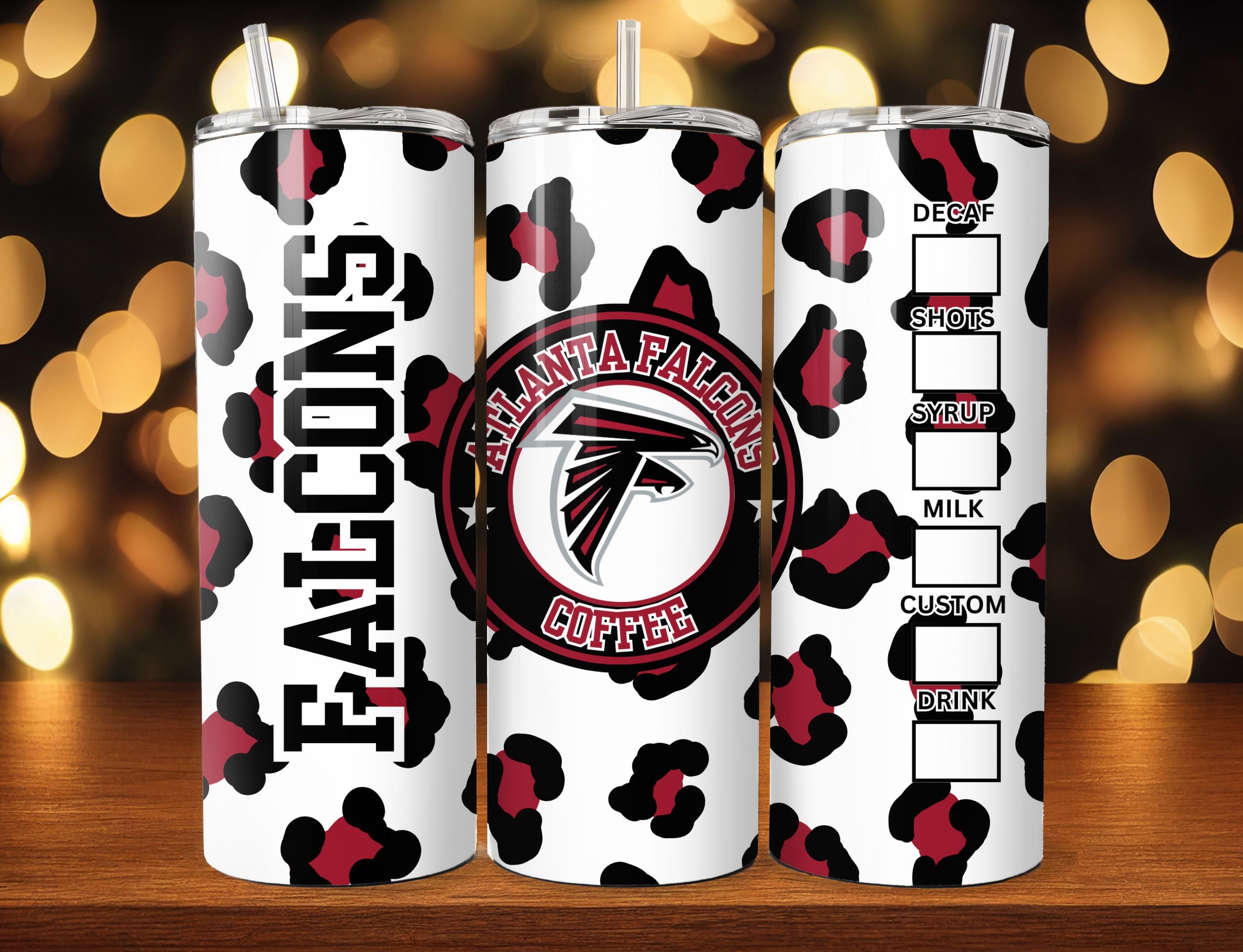NFL Cheetah Pattern 20oz Tumbler