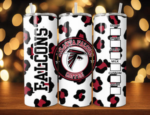 NFL Cheetah Pattern 20oz Tumbler