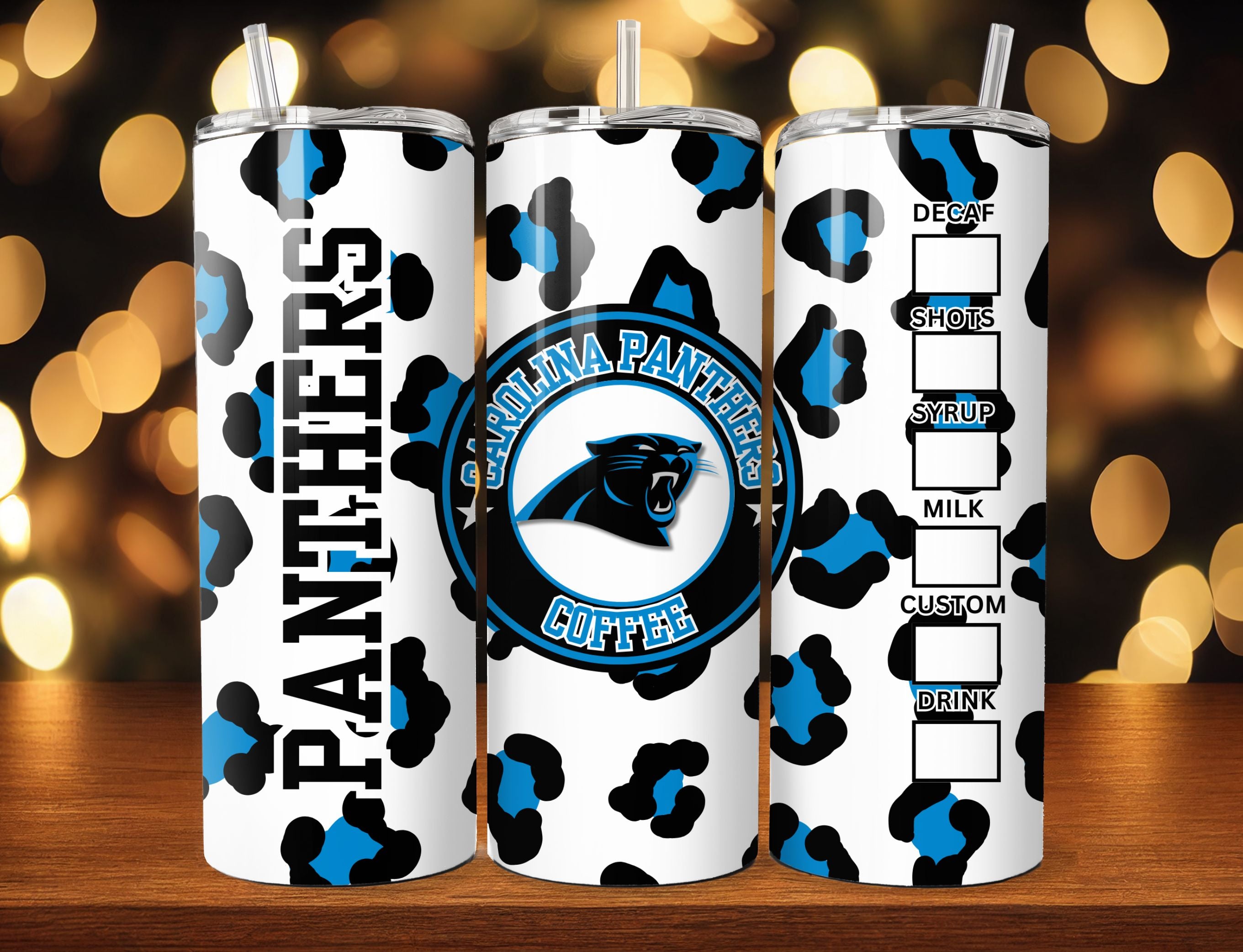 NFL Cheetah Pattern 20oz Tumbler