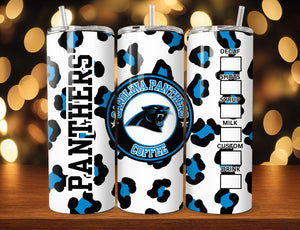 NFL Cheetah Pattern 20oz Tumbler
