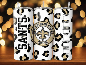 NFL Cheetah Pattern 20oz Tumbler