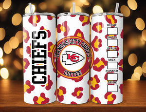 NFL Cheetah Pattern 20oz Tumbler