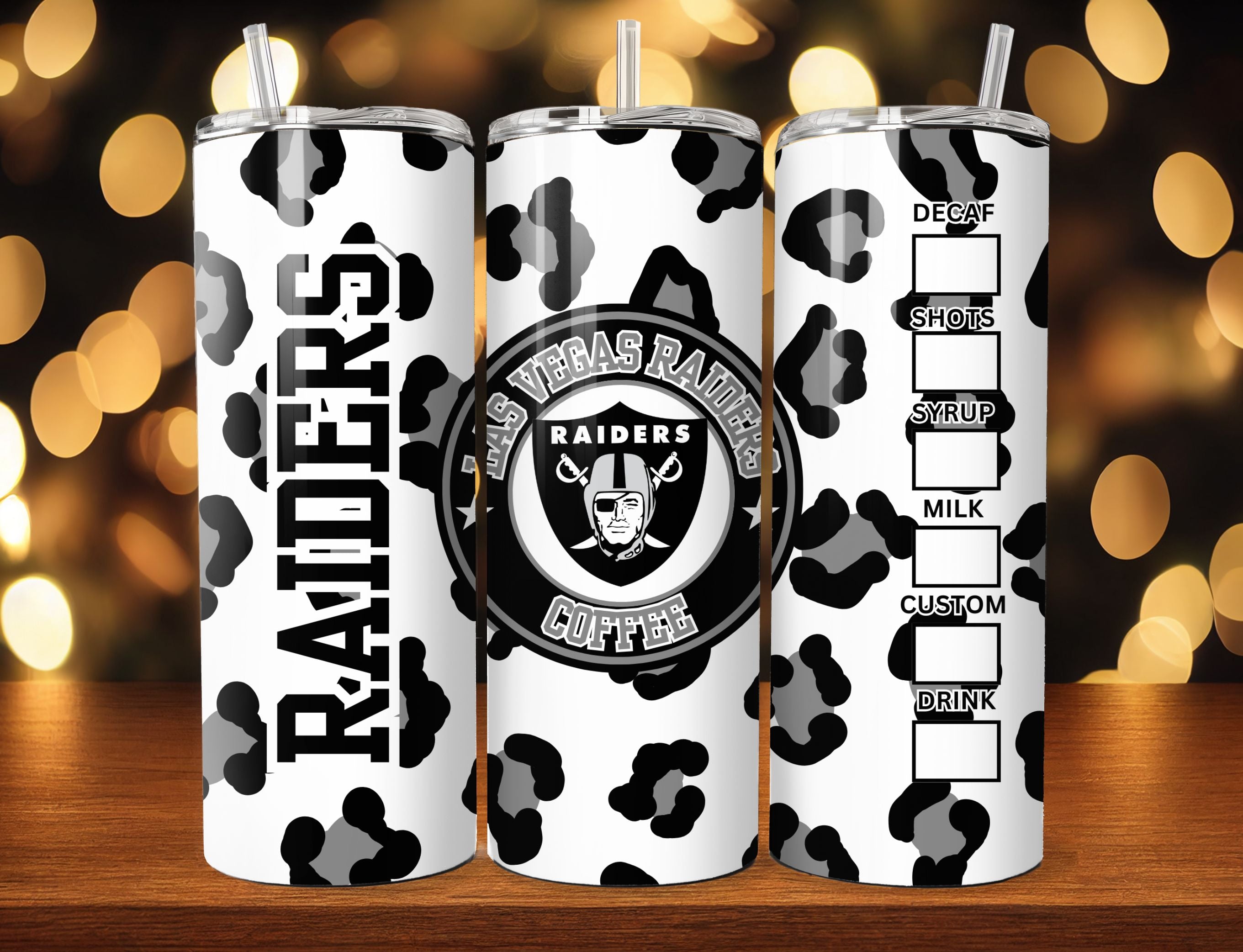 NFL Cheetah Pattern 20oz Tumbler