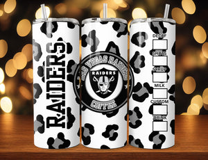 NFL Cheetah Pattern 20oz Tumbler