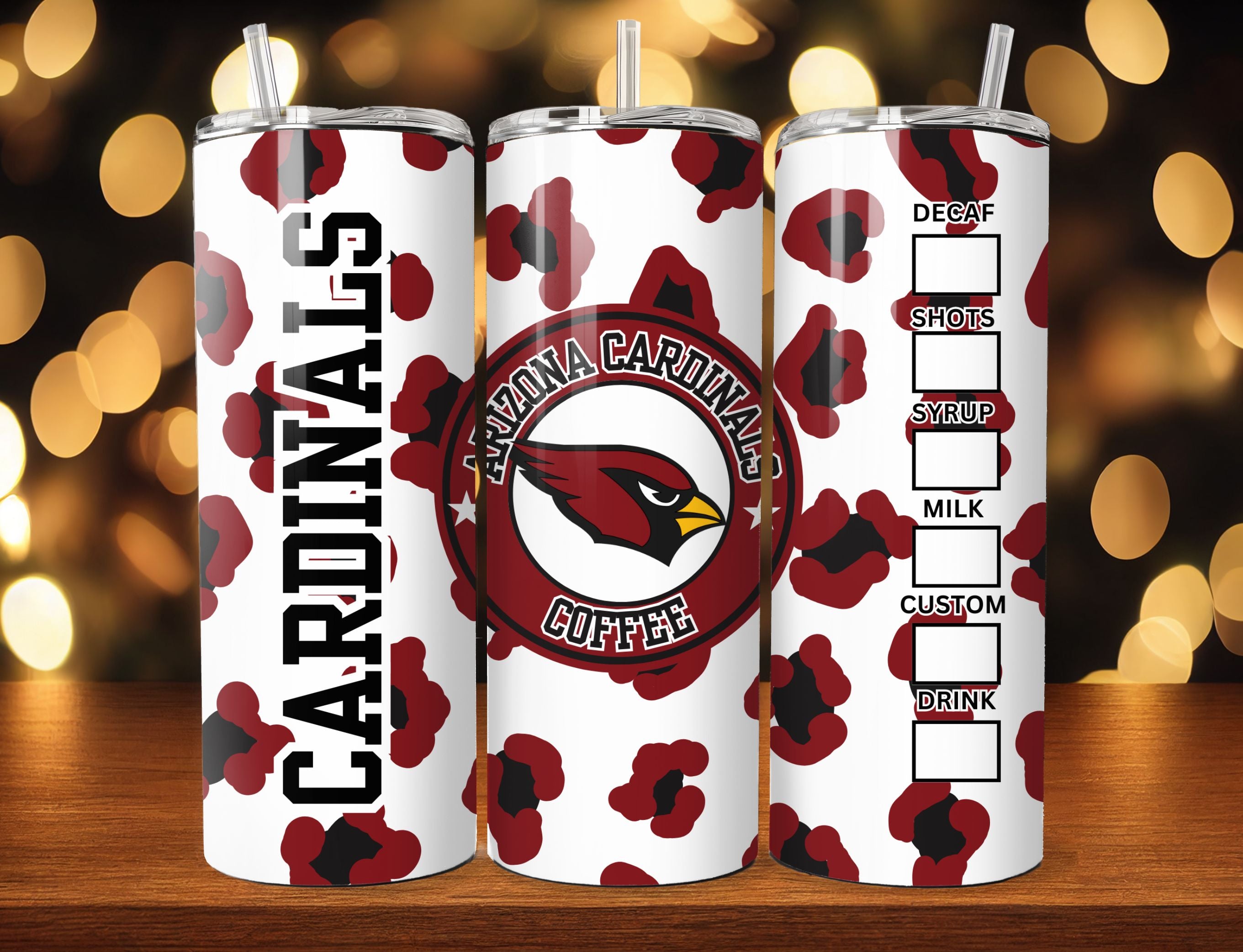 NFL Cheetah Pattern 20oz Tumbler