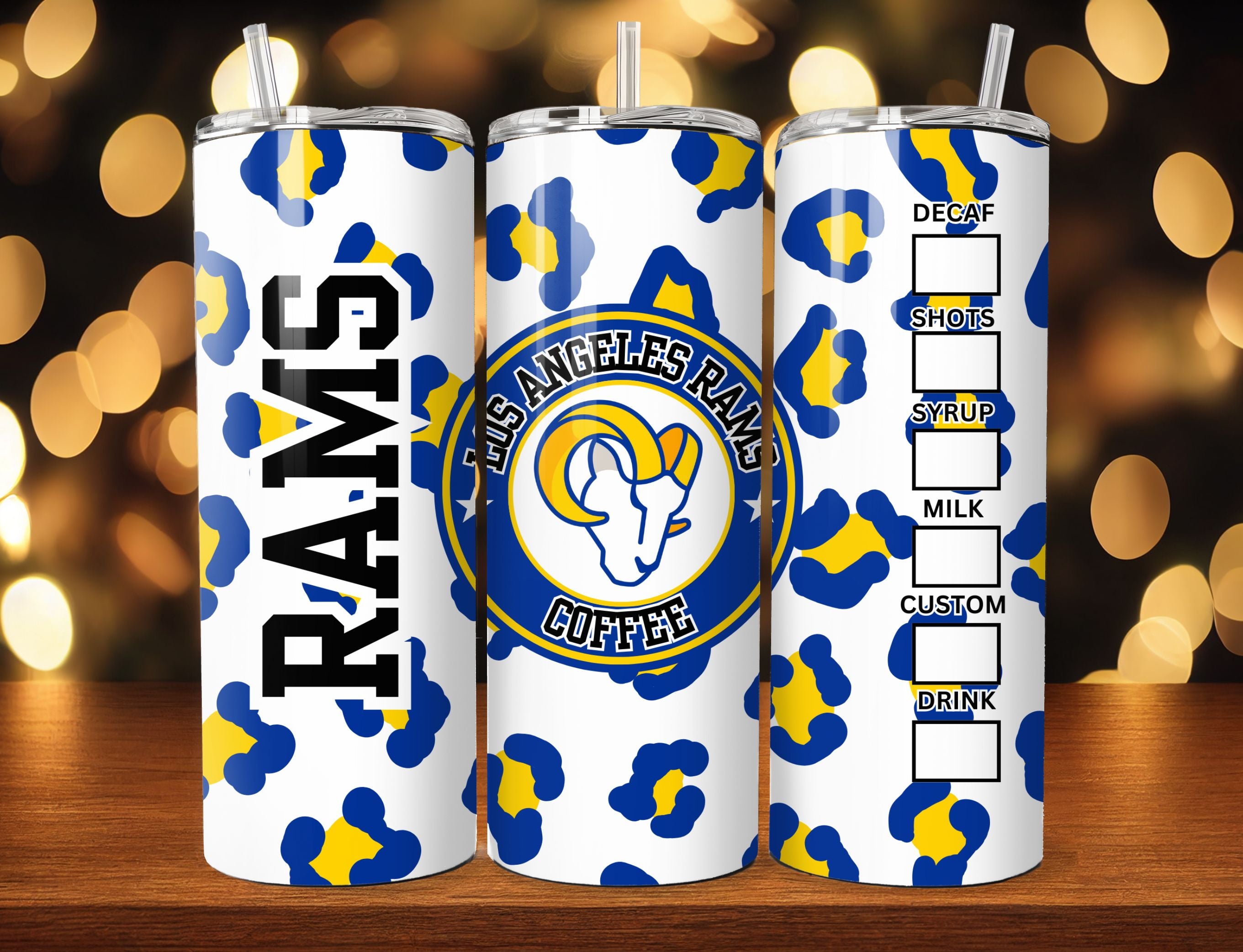 NFL Cheetah Pattern 20oz Tumbler