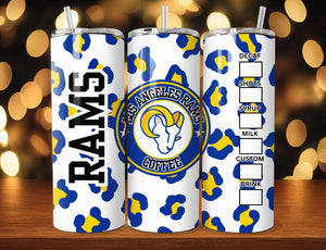 NFL Cheetah Pattern 20oz Tumbler
