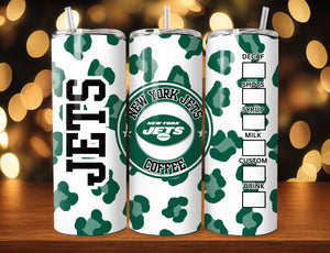 NFL Cheetah Pattern 20oz Tumbler