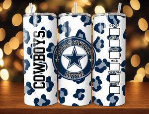 NFL Cheetah Pattern 20oz Tumbler