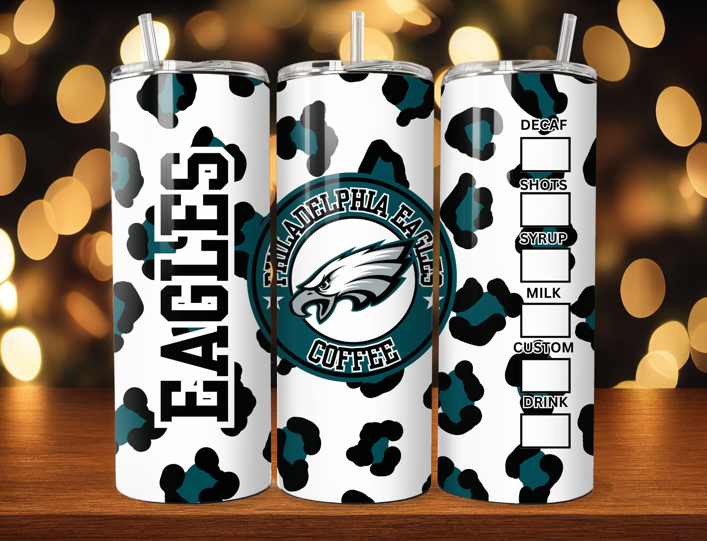 NFL Cheetah Pattern 20oz Tumbler