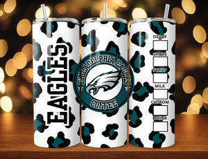 NFL Cheetah Pattern 20oz Tumbler