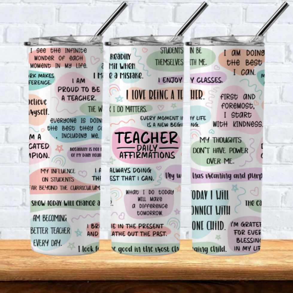 CELEBRATING TEACHERS 200Z TUMBLER