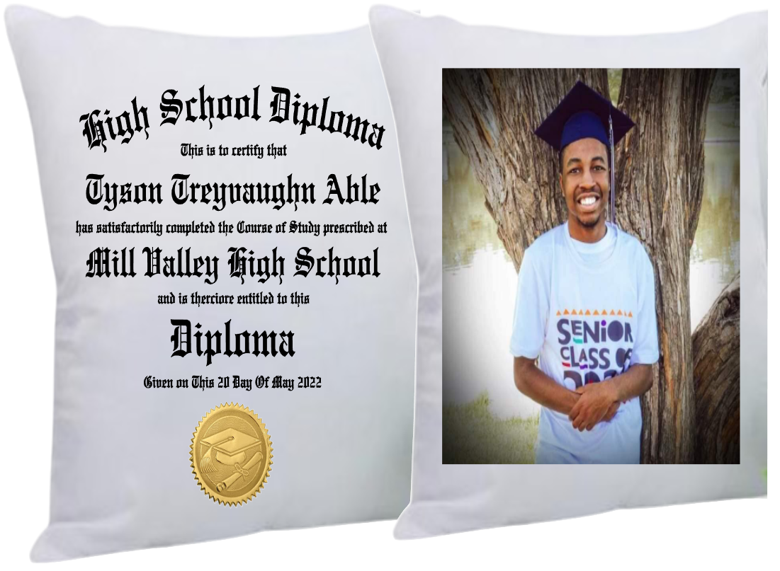 Customized Diploma Pillow