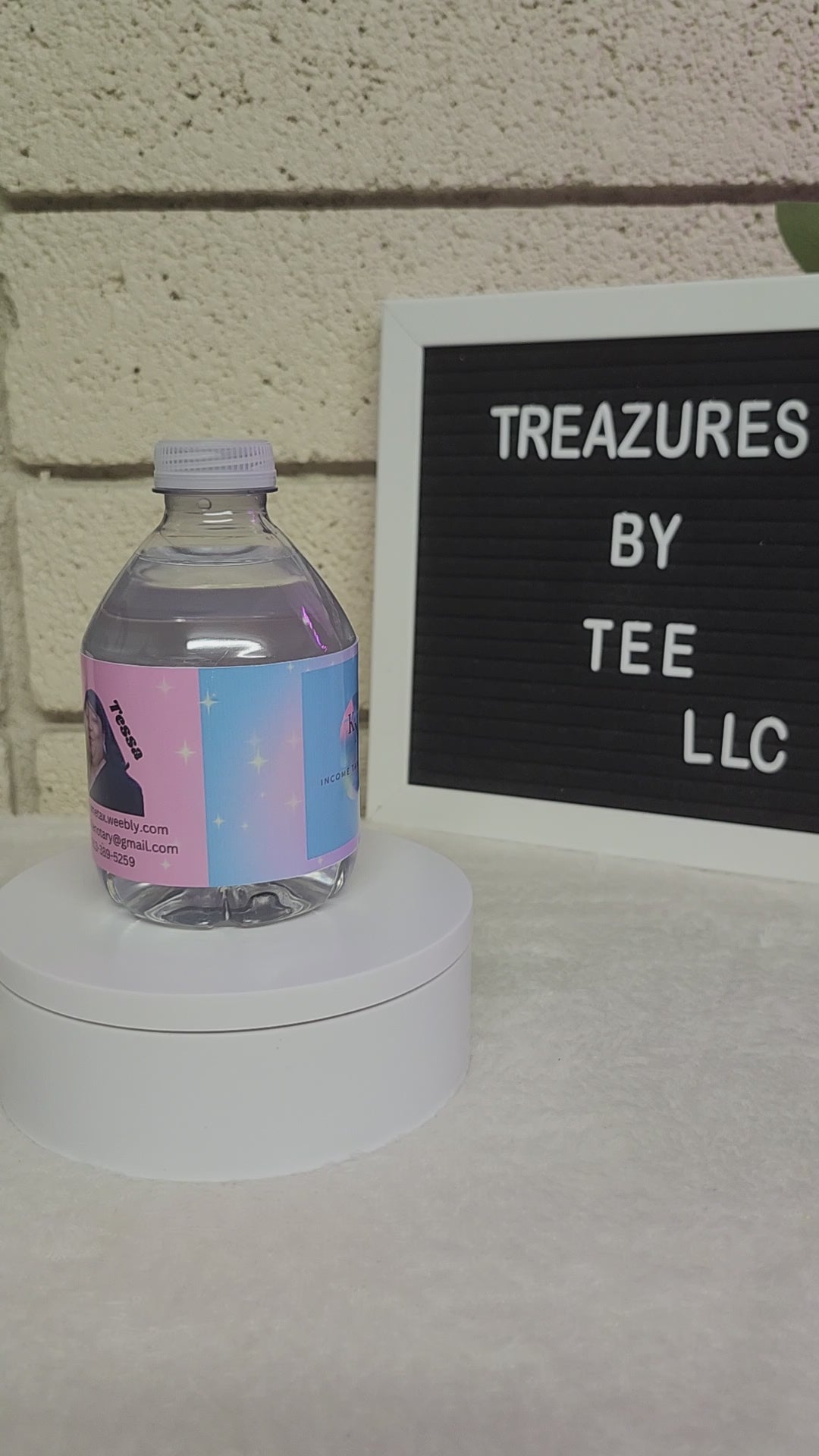 Custom Water Bottles Party Favor