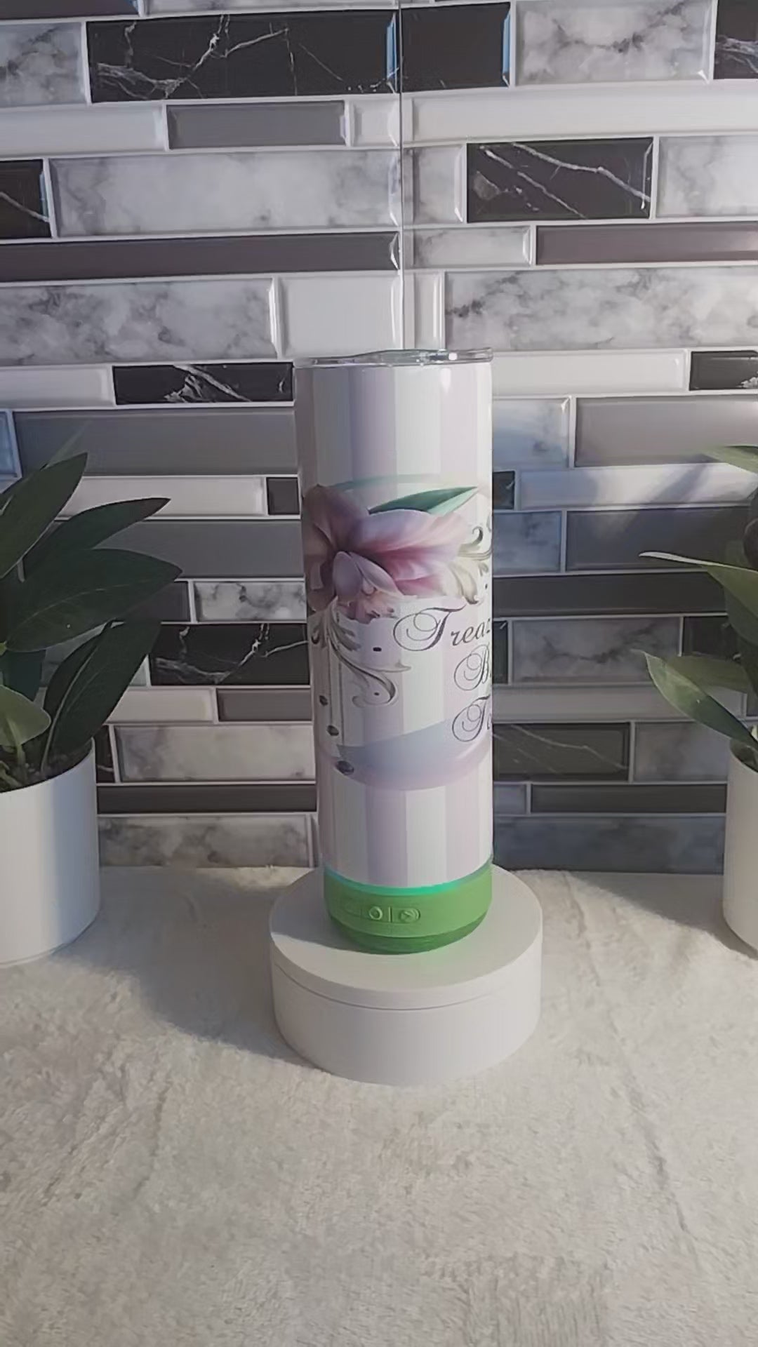 Custom 20oz Bluetooth Sublimation Tumblers