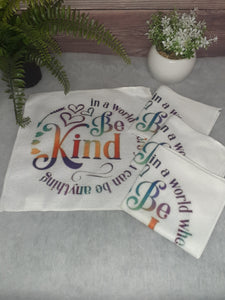 Be Kind Washcloths 4 Pk
